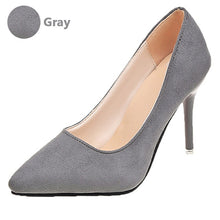 Load image into Gallery viewer, Aphixta Shoes Woman Super High Heels Pumps Nude 10cm Thin Heels Wedding Shoes Party Ladies Shoes US Large Size 48 Classic Pumps