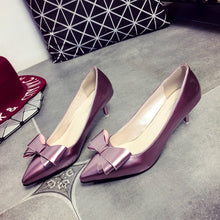 Load image into Gallery viewer, Women High Heel Shoes Basic Model Pumps Lady Sexy Pointed Toe Wedding Shoes Pink Pumps Handmade  party shoes