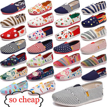 Load image into Gallery viewer, Women&#39;s fashion Flat shoes Lazy&#39;s espadrilles Women&#39;s canvas shoes girl loafers espadrilles Women Flats shoes size 35-44