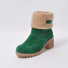 Load image into Gallery viewer, Winter Plush Warm Women Boots Women Square Heel Ankle Snow Boots Ladies Platform Artificial Fur Female Casual Shoes SE619